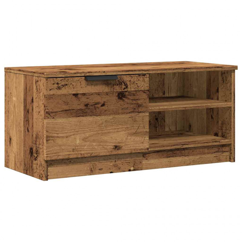 Szafka pod TV, stare drewno, 80x35x36,5 cm
