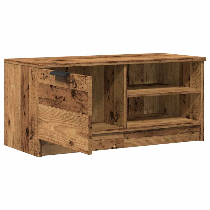 Szafka pod TV, stare drewno, 80x35x36,5 cm