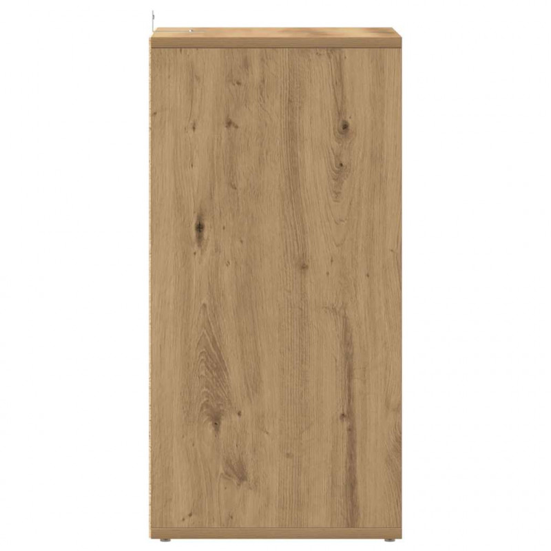 Szafka pod TV, dąb artisan, 80x35x36,5 cm