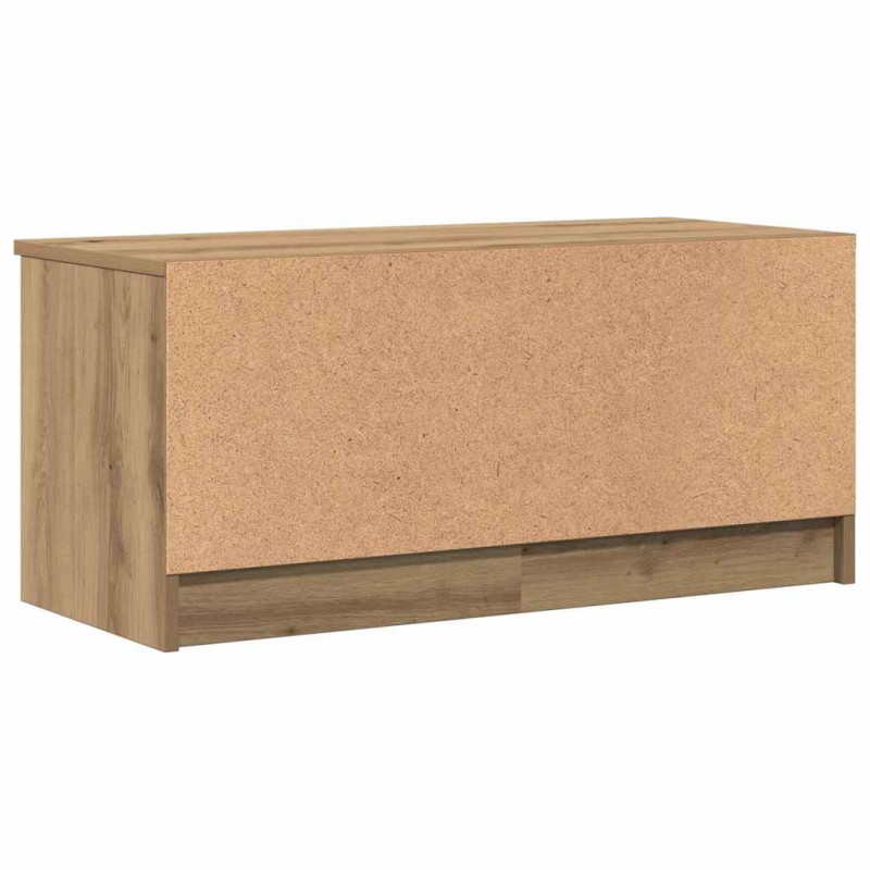 Szafka pod TV, dąb artisan, 80x35x36,5 cm
