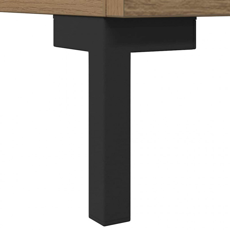 Szafka TV, dąb artisan, 150x30x50 cm, materiał drewnopochodny