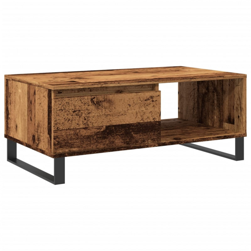 Stolik kawowy, stare drewno, 90x50x36,5 cm