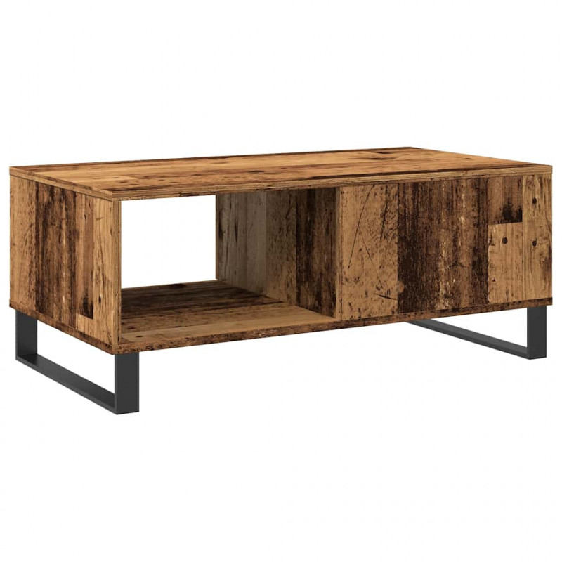 Stolik kawowy, stare drewno, 90x50x36,5 cm