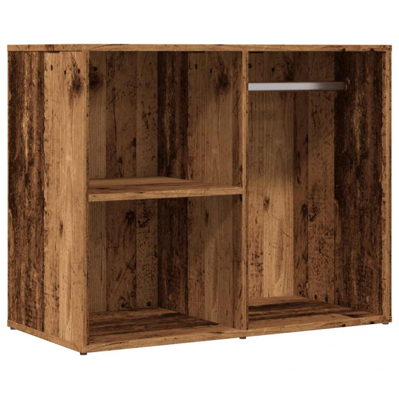 Szafka na ubrania Stare drewno 80x40x65 cm Drewno klejone
