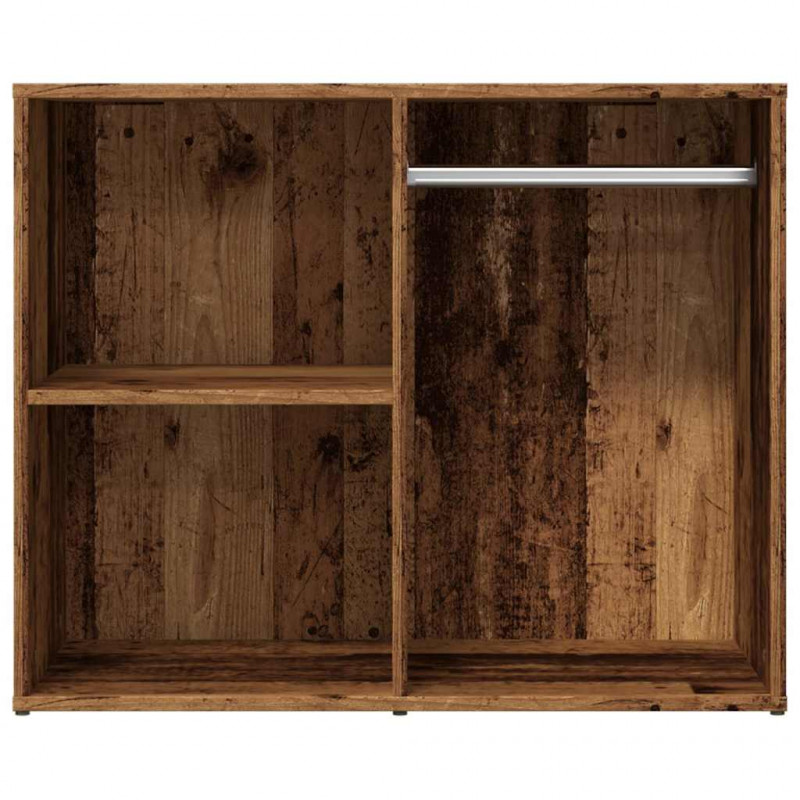 Szafka na ubrania Stare drewno 80x40x65 cm Drewno klejone