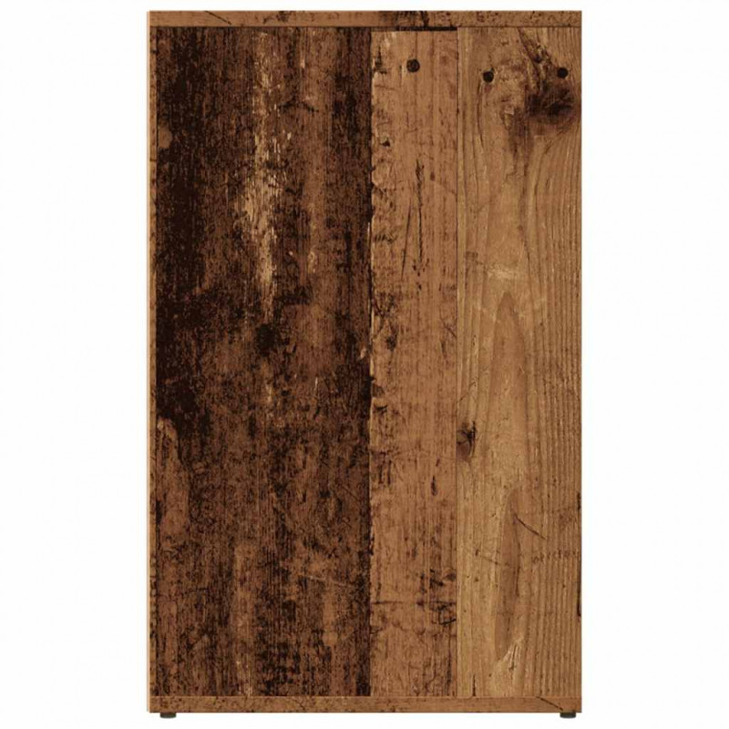 Szafka na ubrania Stare drewno 80x40x65 cm Drewno klejone
