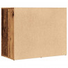 Szafka na ubrania Stare drewno 80x40x65 cm Drewno klejone