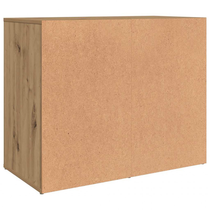 Szafka toaletowa dąb artisan 80x40x65 cm Drewno klejone
