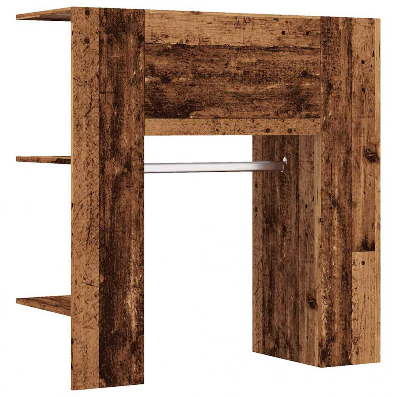 Szafka do przedpokoju Stare drewno 97,5x37x99 cm Drewno klejone