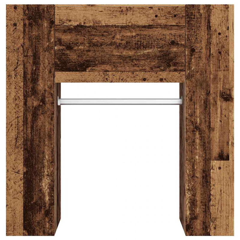 Szafka do przedpokoju Stare drewno 97,5x37x99 cm Drewno klejone