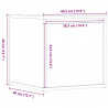 Szuflada Box Stare drewno 40,5x40x40 cm Drewno klejone