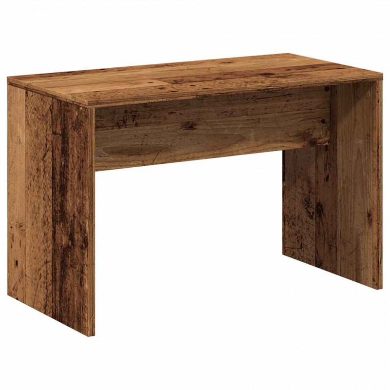 Taboret toaletowy Stare drewno 70x35x45 cm Drewno klejone