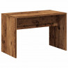 Taboret toaletowy Stare drewno 70x35x45 cm Drewno klejone