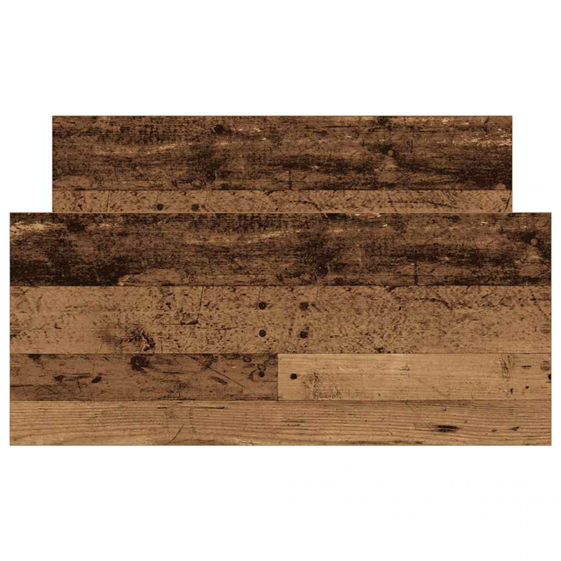 Rama łóżka bez materaca Stare drewno 100x200cm Drewno klejone