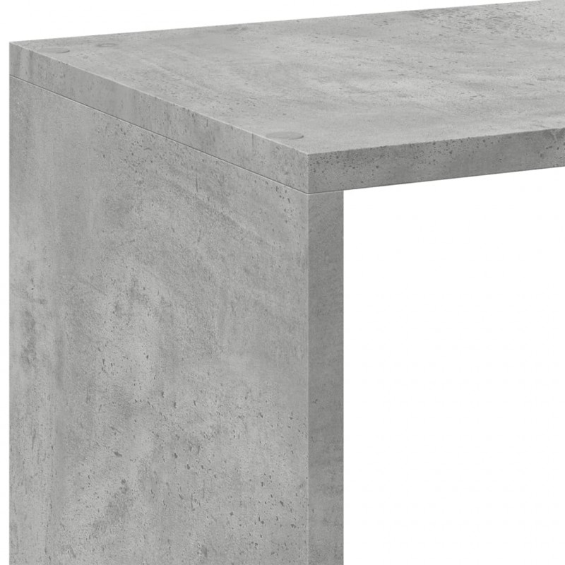 Regał przegroda, szarość betonu, 102x29x103,5 cm