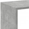 Regał przegroda, szarość betonu, 102x29x103,5 cm