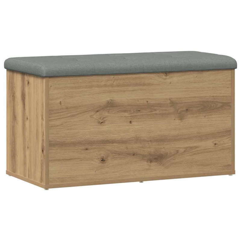 Ławka ze schowkiem Artisan Oak 82x42x45 cm Drewno konstrukcyjne