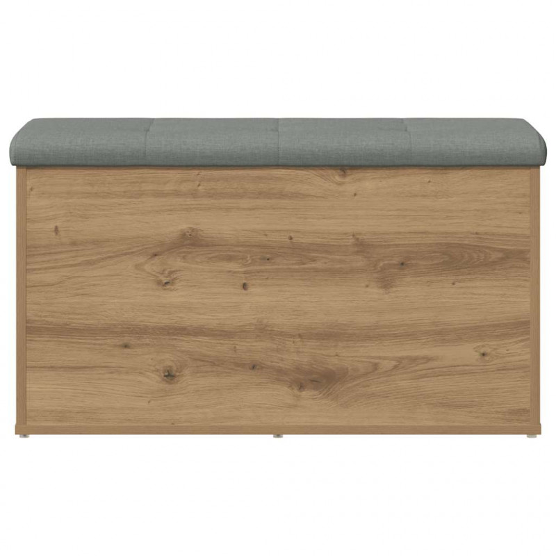 Ławka ze schowkiem Artisan Oak 82x42x45 cm Drewno konstrukcyjne