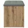 Ławka ze schowkiem Artisan Oak 82x42x45 cm Drewno konstrukcyjne