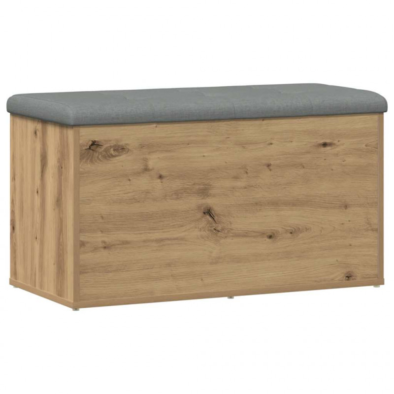 Ławka ze schowkiem Artisan Oak 82x42x45 cm Drewno konstrukcyjne