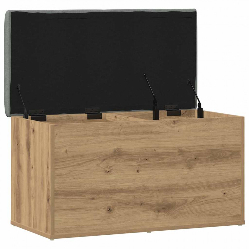 Ławka ze schowkiem Artisan Oak 82x42x45 cm Drewno konstrukcyjne