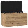 Ławka ze schowkiem Artisan Oak 82x42x45 cm Drewno konstrukcyjne