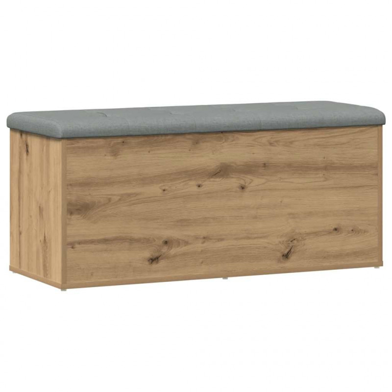 Ławka ze schowkiem Artisan Oak 102x42x45 cm Drewno konstrukcyjne