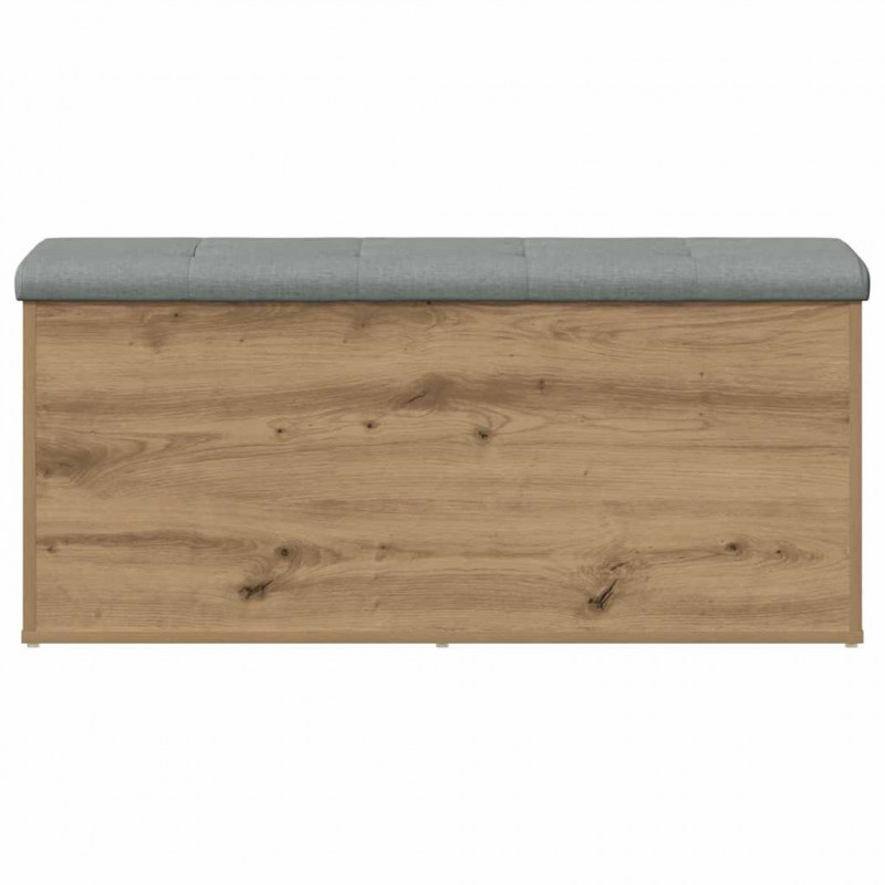 Ławka ze schowkiem Artisan Oak 102x42x45 cm Drewno konstrukcyjne