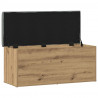 Ławka ze schowkiem Artisan Oak 102x42x45 cm Drewno konstrukcyjne