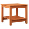 Stolik kawowy Woskowy brąz 50 x 50 x 45 cm Lite drewno sosnowe
