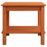 Stolik kawowy Woskowy brąz 50 x 50 x 45 cm Lite drewno sosnowe