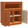 Bufet Woskowy Brąz 70 x 34 x 80 cm Lite drewno sosnowe