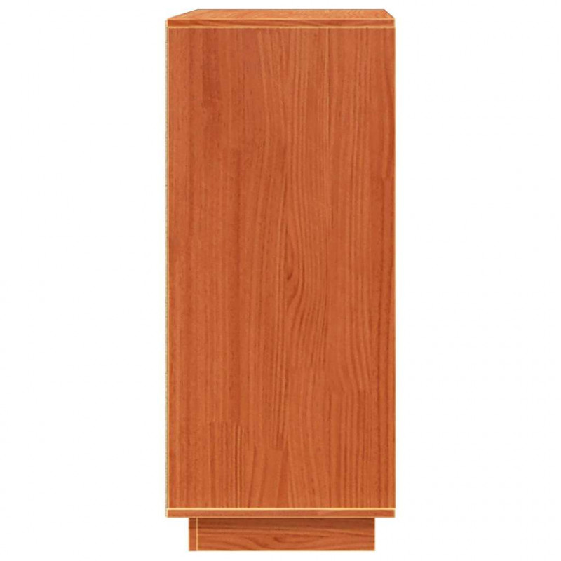 Bufet Woskowy Brąz 70 x 34 x 80 cm Lite drewno sosnowe