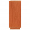 Bufet Woskowy Brąz 70 x 34 x 80 cm Lite drewno sosnowe