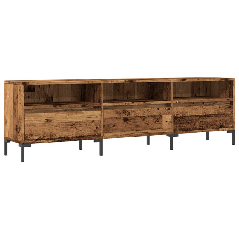 Szafka pod TV, stare drewno, 150x30x44,5 cm