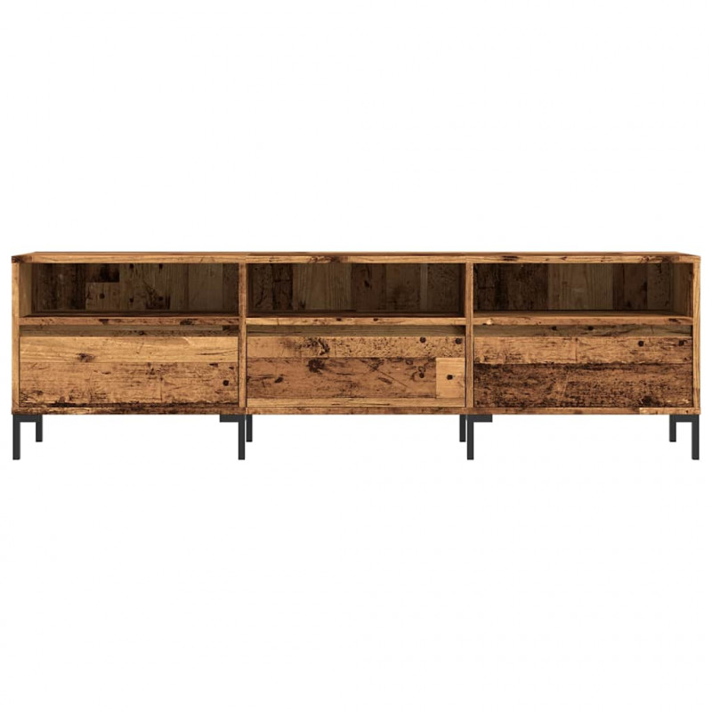 Szafka pod TV, stare drewno, 150x30x44,5 cm