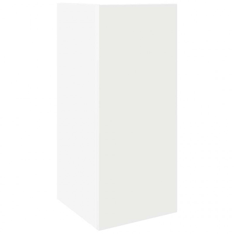 Stolik boczny z półką, biały, 25,5x27x60 cm