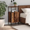 Szafka nocna, stare drewno, 41x31x80 cm