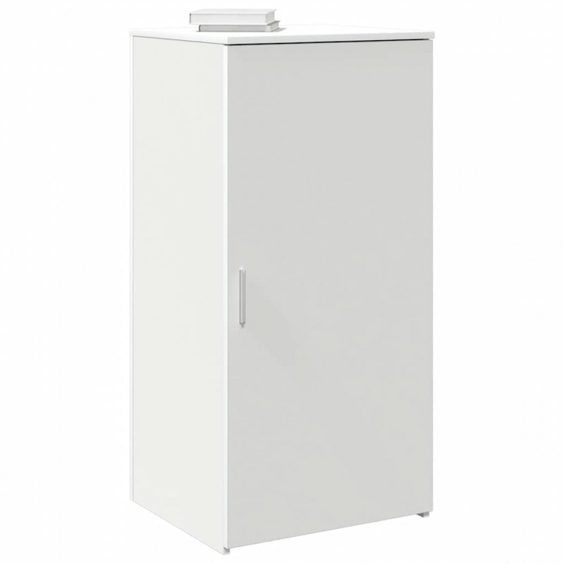 Szafka do przechowywania Biała 50x45x103,5 cm Drewno klejone