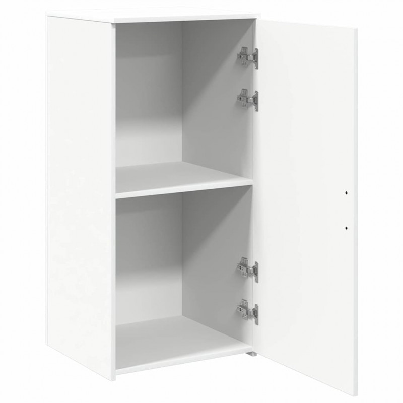 Szafka do przechowywania Biała 50x45x103,5 cm Drewno klejone