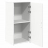Szafka do przechowywania Biała 50x45x103,5 cm Drewno klejone