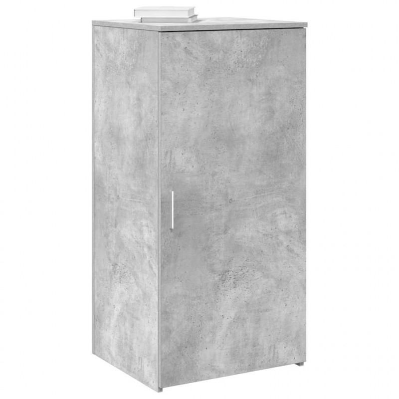 Szafka, szarość betonu, 50x45x103,5 cm, materiał drewnopochodny