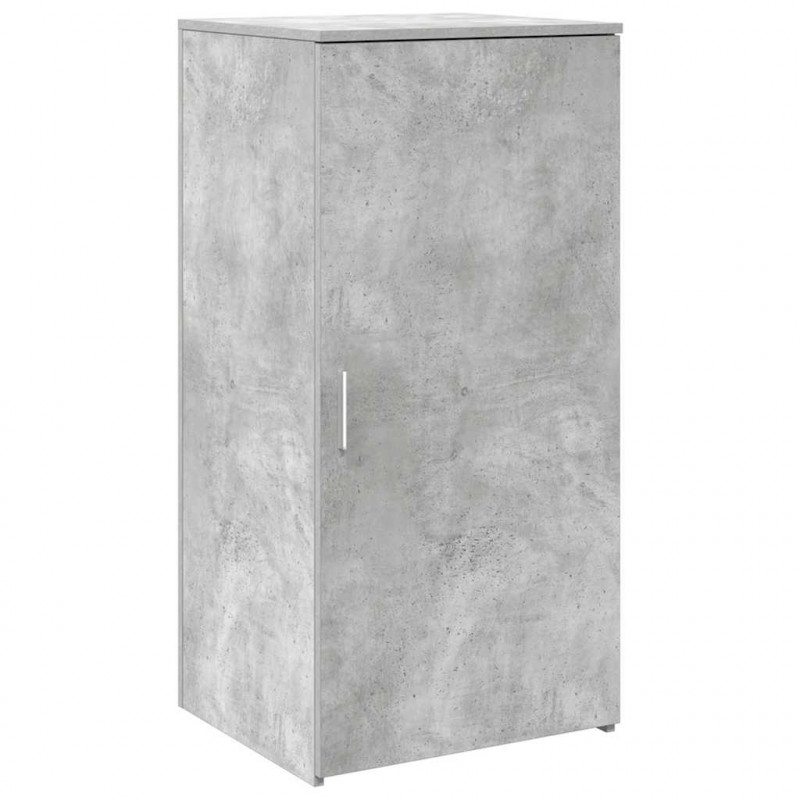 Szafka, szarość betonu, 50x45x103,5 cm, materiał drewnopochodny