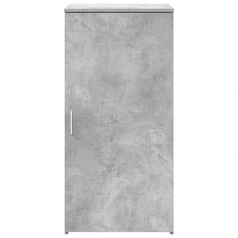 Szafka, szarość betonu, 50x45x103,5 cm, materiał drewnopochodny