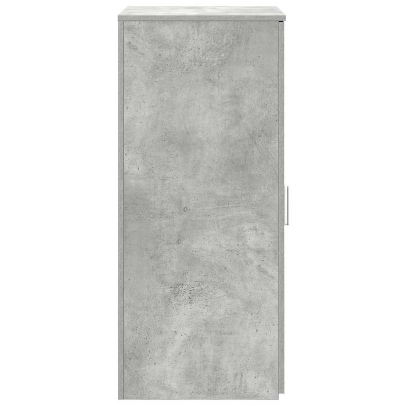 Szafka, szarość betonu, 50x45x103,5 cm, materiał drewnopochodny