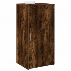 Szafka, przydymiony dąb, 50x45x103,5 cm materiał drewnopochodny