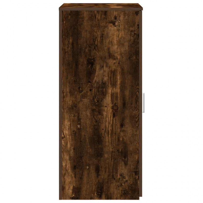 Szafka, przydymiony dąb, 50x45x103,5 cm materiał drewnopochodny