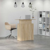 Biurko recepcyjne Sonoma Oak 100x40x104 cm Drewno konstrukcyjne