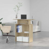 Biurko recepcyjne Sonoma Oak 100x40x104 cm Drewno konstrukcyjne