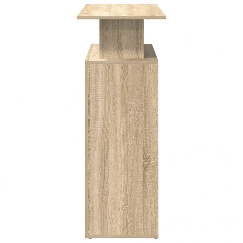 Biurko recepcyjne Sonoma Oak 100x40x104 cm Drewno konstrukcyjne